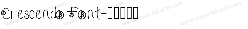 Crescendo Font字体转换